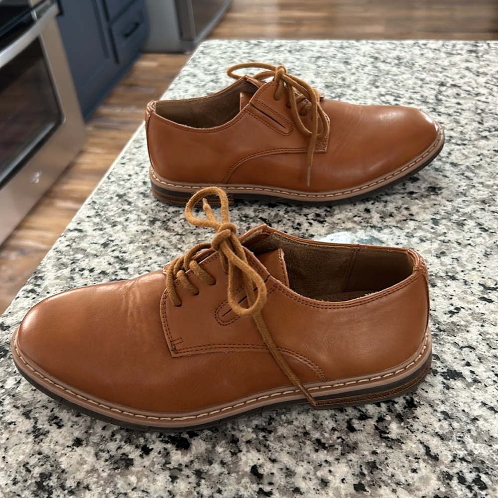 Kenneth Cole Youth Boys Klay Flex Dress Oxfords EUC Size 2 - Picture 6 of 11